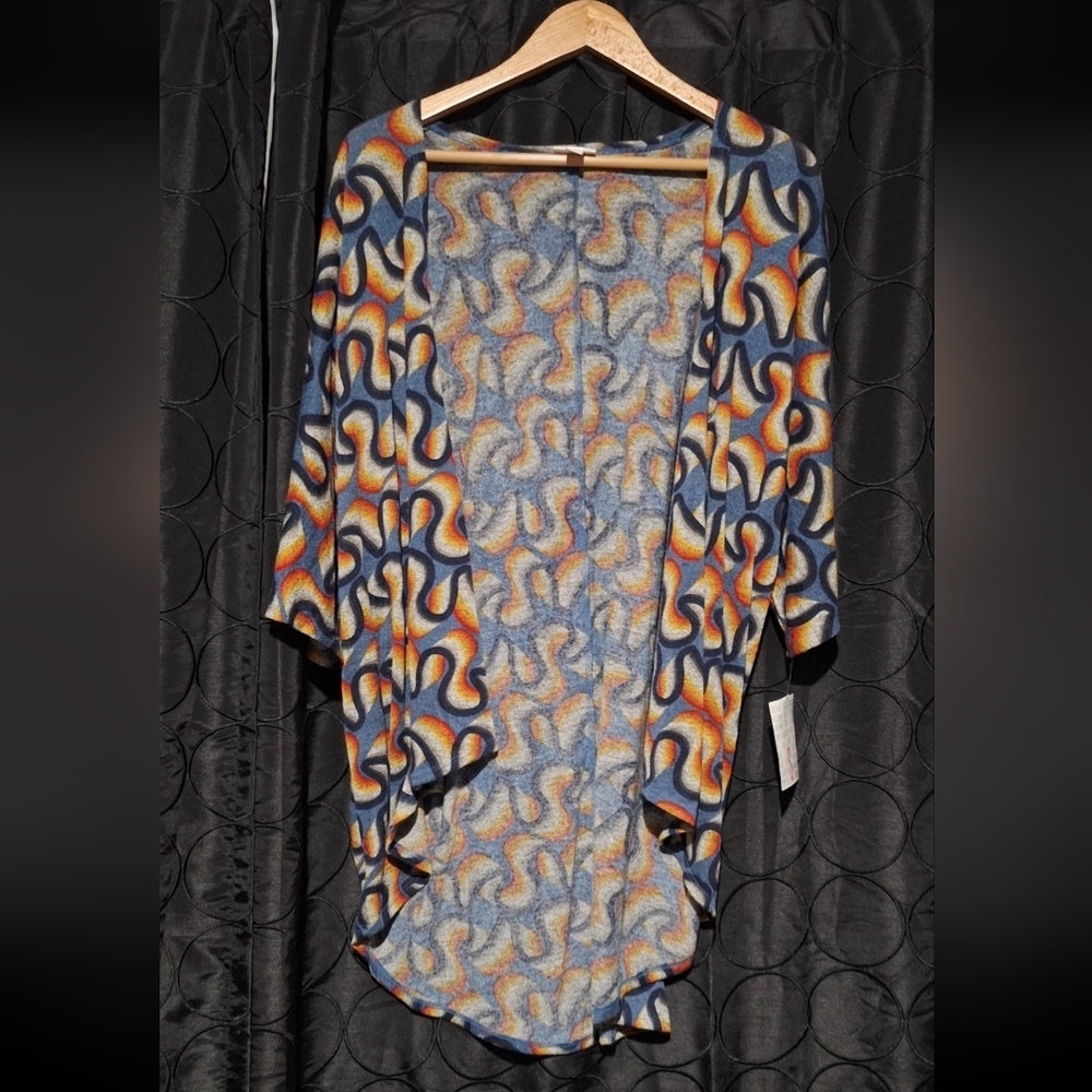 LuLaRoe Multicolor Abstract Cardigan - Picture 1 of 3
